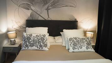 Luxury Suite, River View | Premium bedding, in-room safe, individually decorated