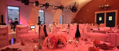 Indoor wedding