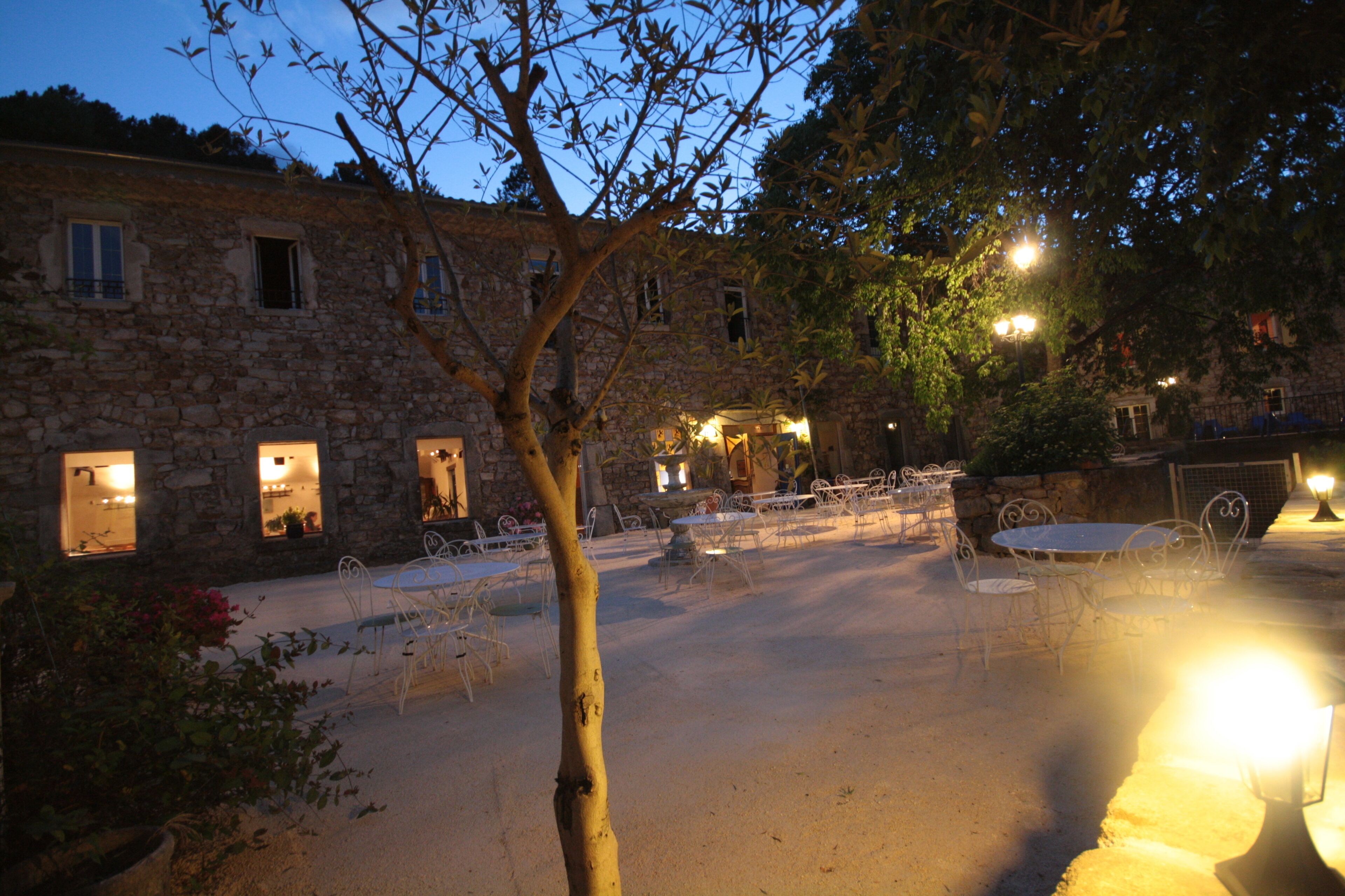 Front of property – evening/night