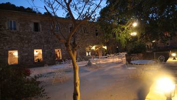Front of property – evening/night