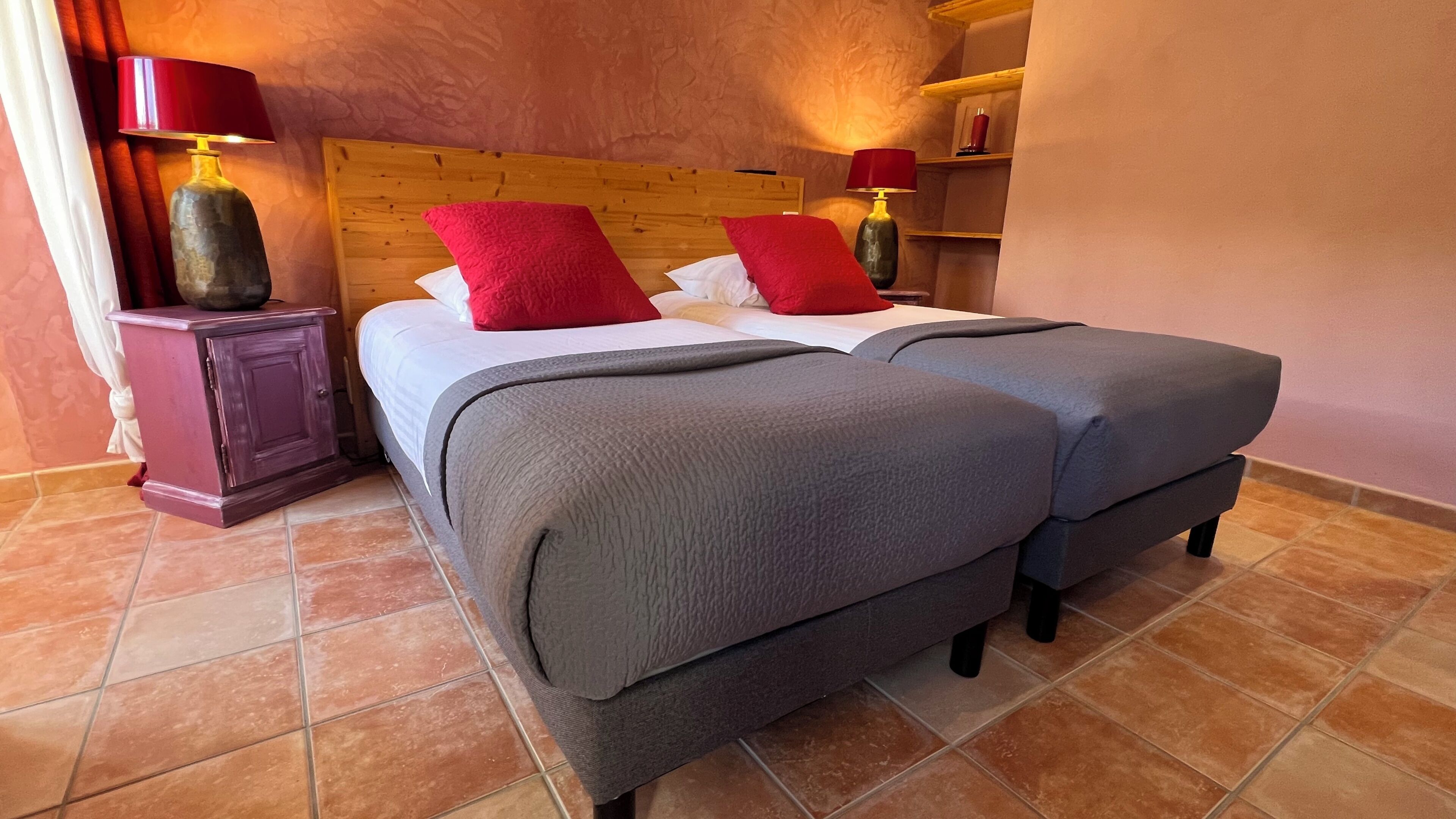 Camera Comfort con 2 letti singoli, vista giardino