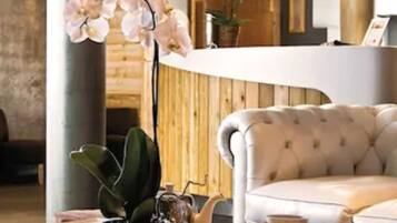 Sala de estar en el lobby