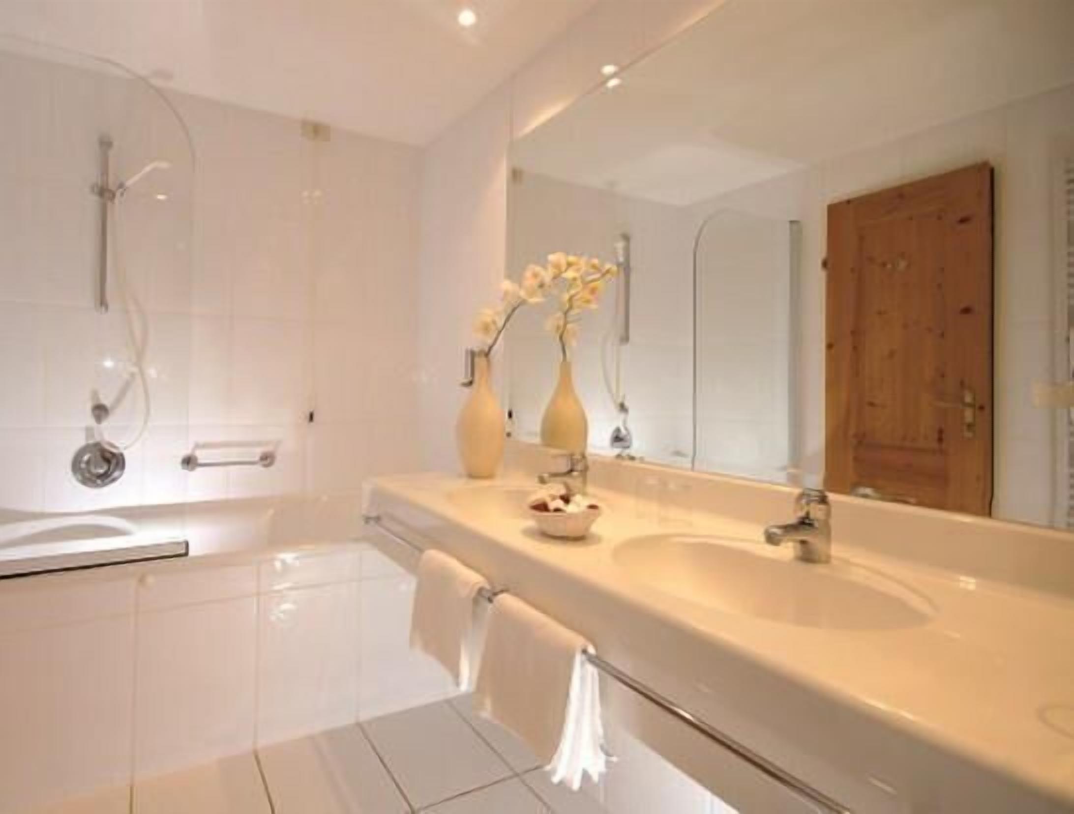 free toiletries, hair dryer, bathrobes, slippers