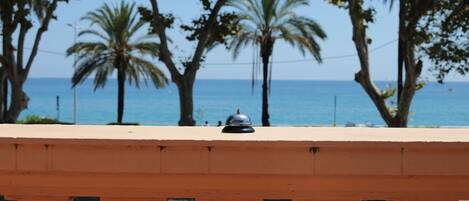 Comfort Double Room, Terrace, Sea View | Premium bedding, in-room safe, soundproofing, iron/ironing board