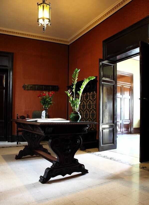 Interior entrance