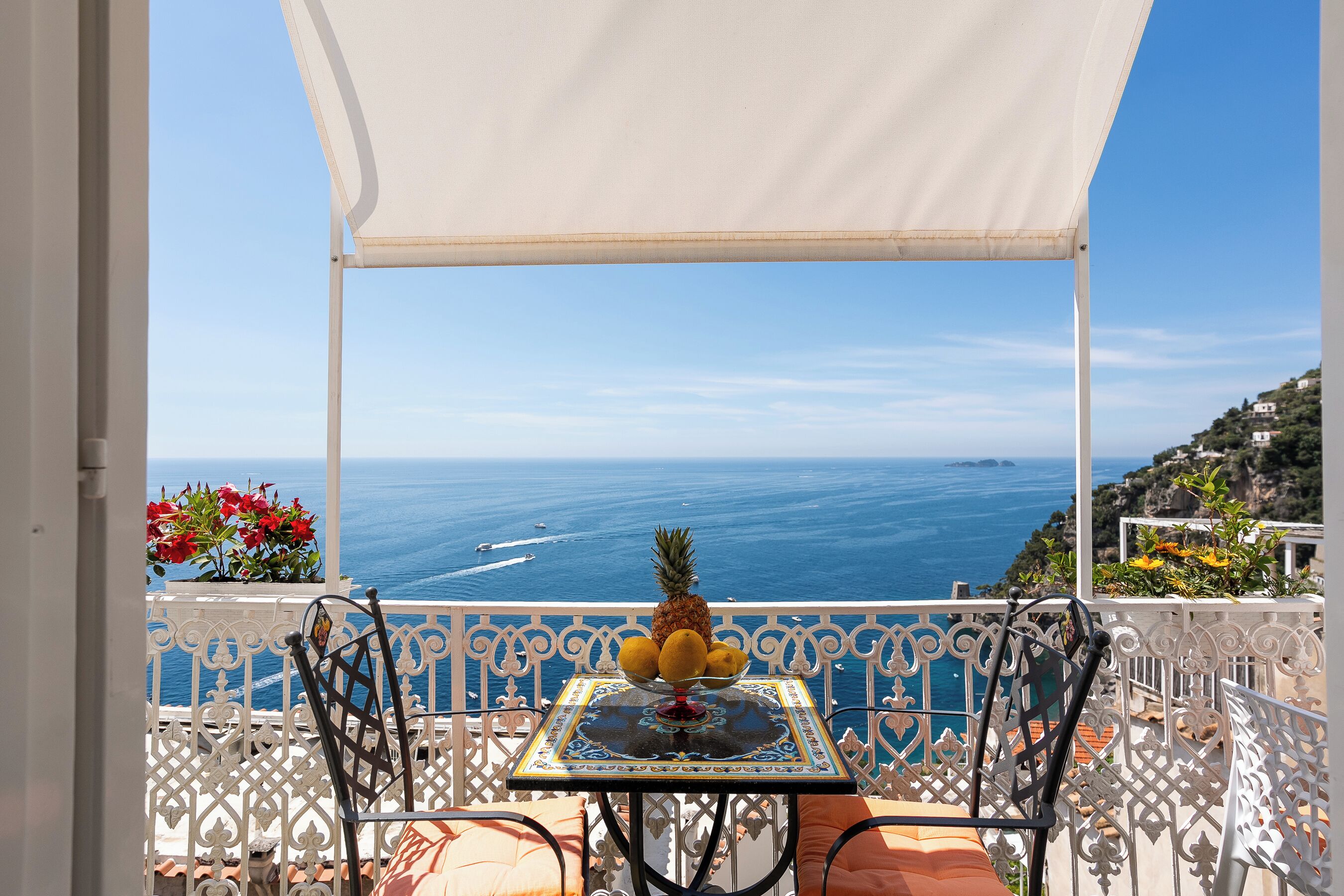 Habitación Deluxe, vista al mar | Terraza o patio