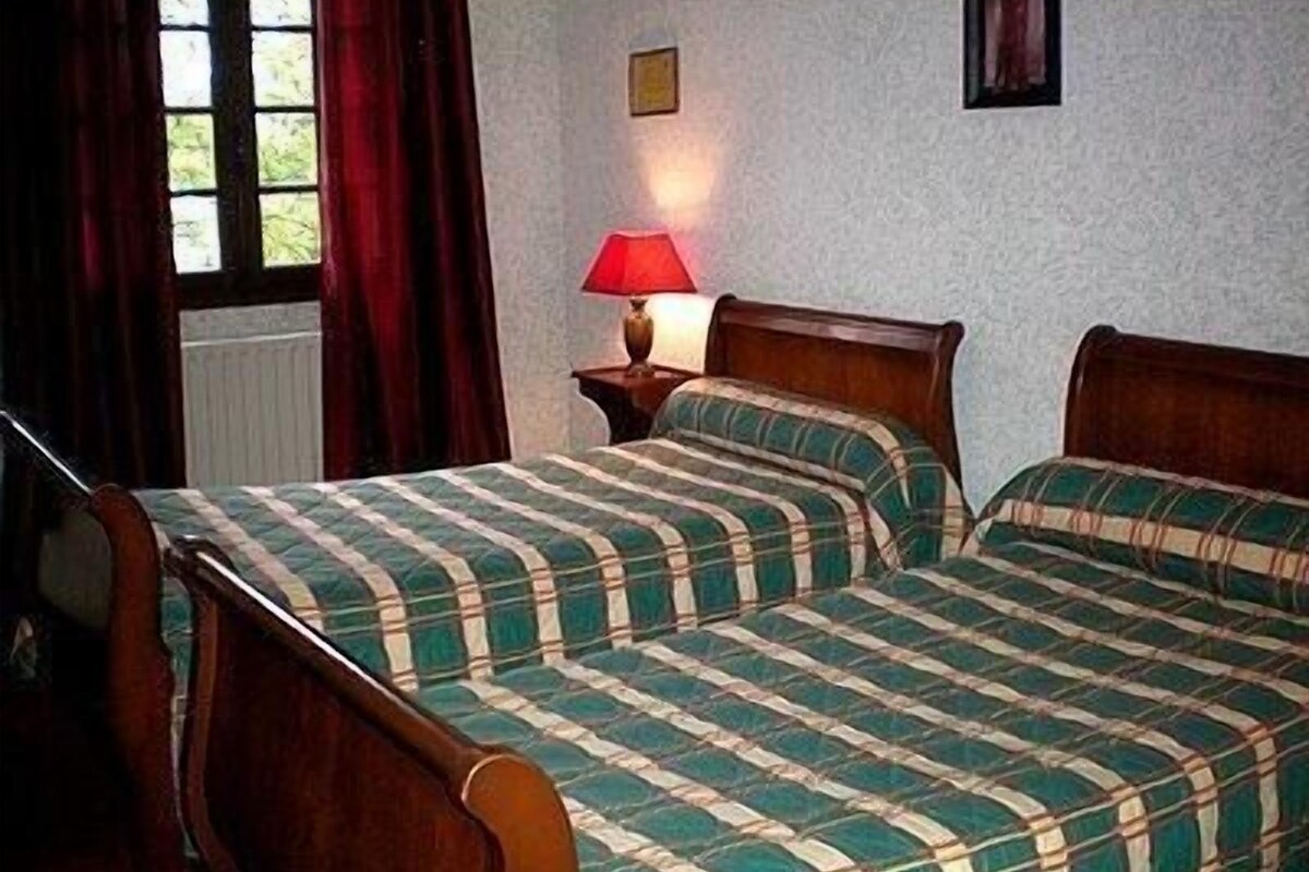 Chambre Standard avec lits jumeaux, baignoire