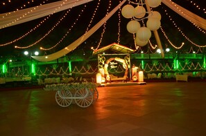 Außenbereich für Hochzeiten