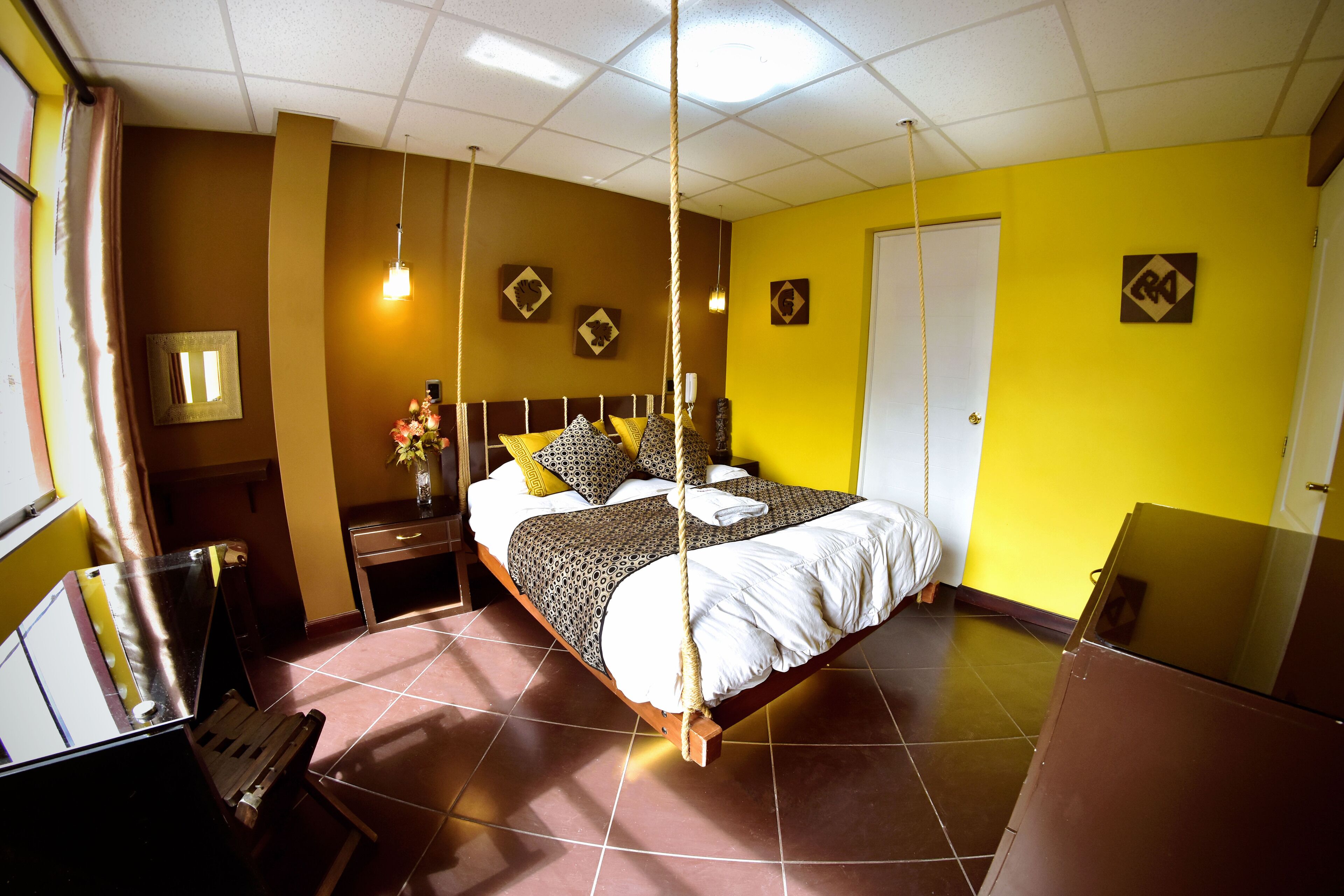 double room | 1 bedroom, in-room safe, individually decorated, desk