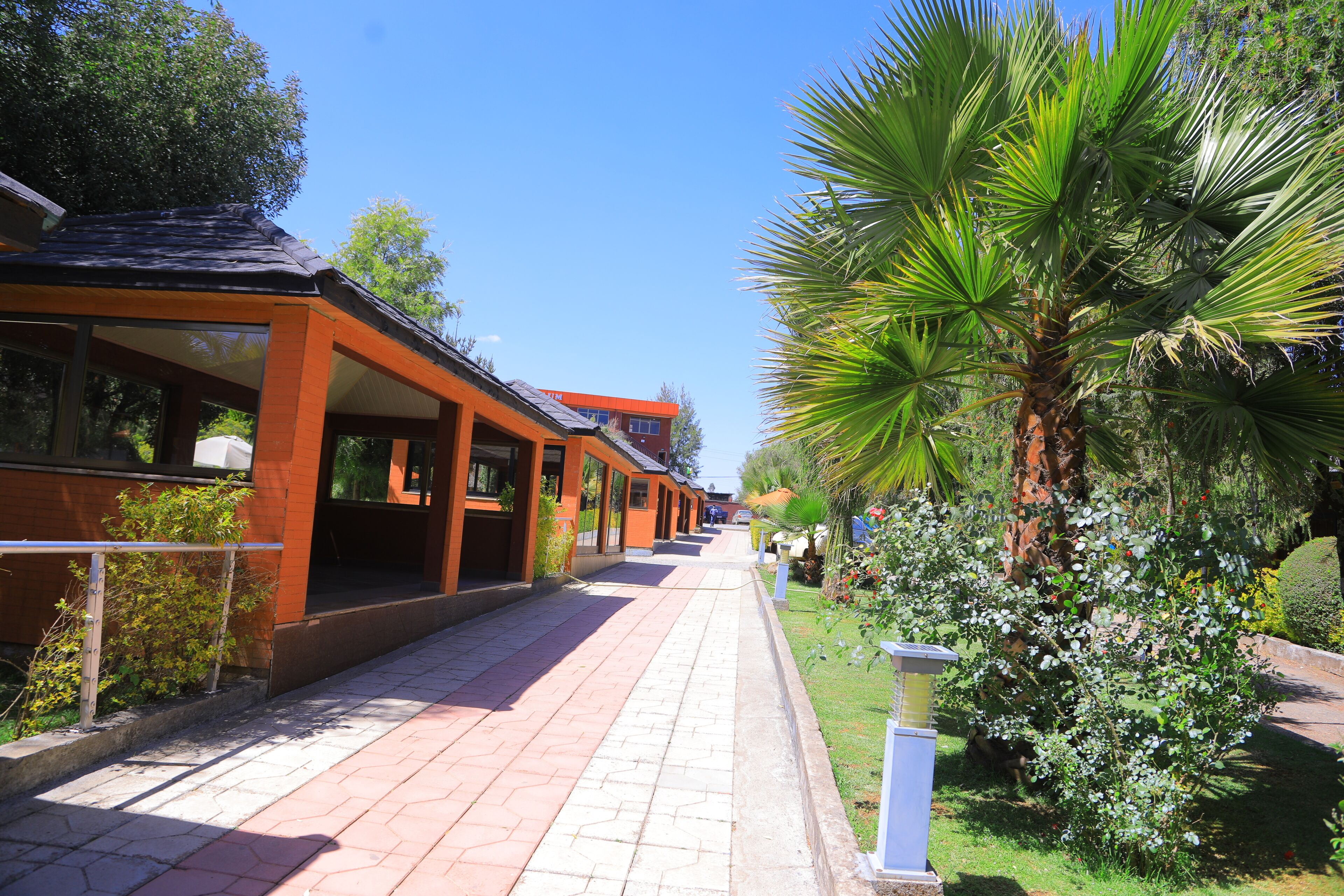 Área para banquetes al aire libre
