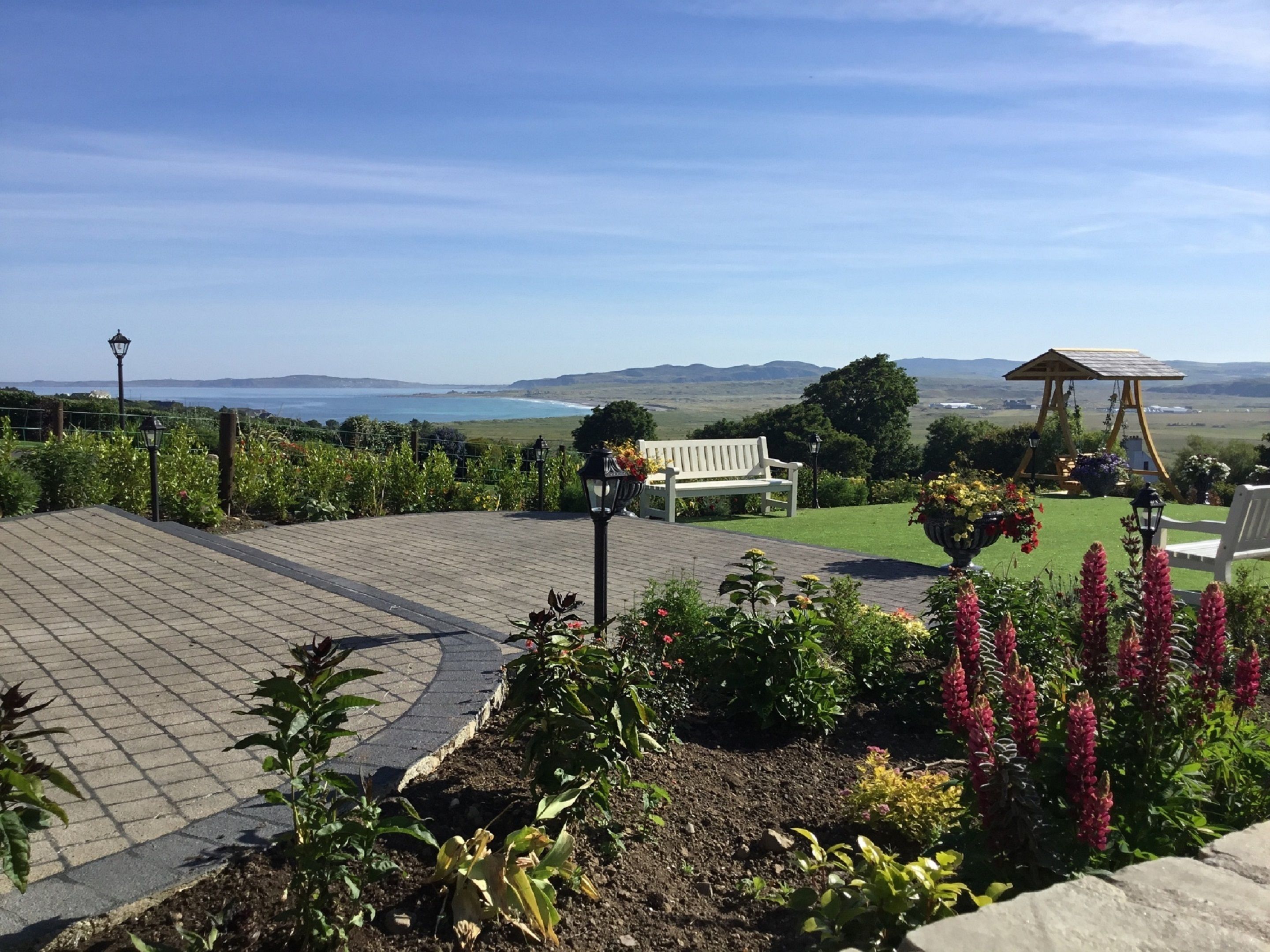 Vue depuis l’hébergement