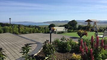 Vue depuis lâhĂ©bergement