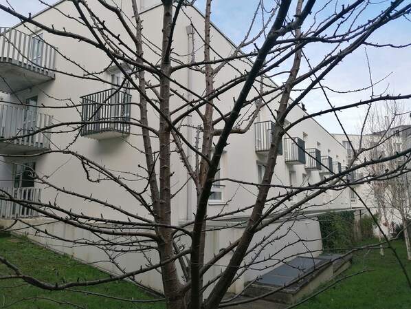 Majoituspaikan julkisivu