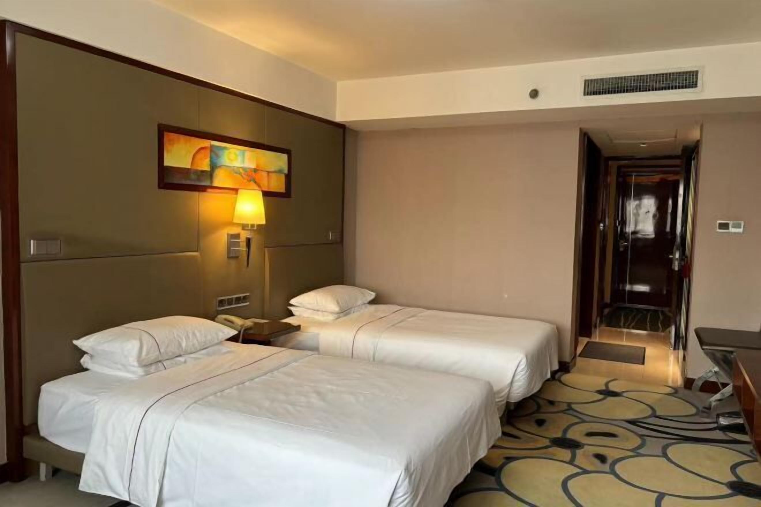 Minibar, desk, blackout curtains, soundproofing