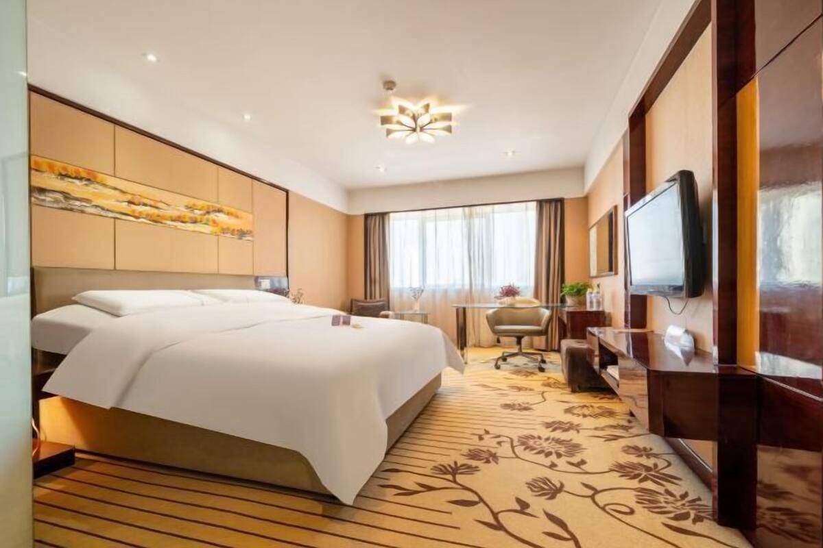 Minibar, desk, blackout curtains, soundproofing