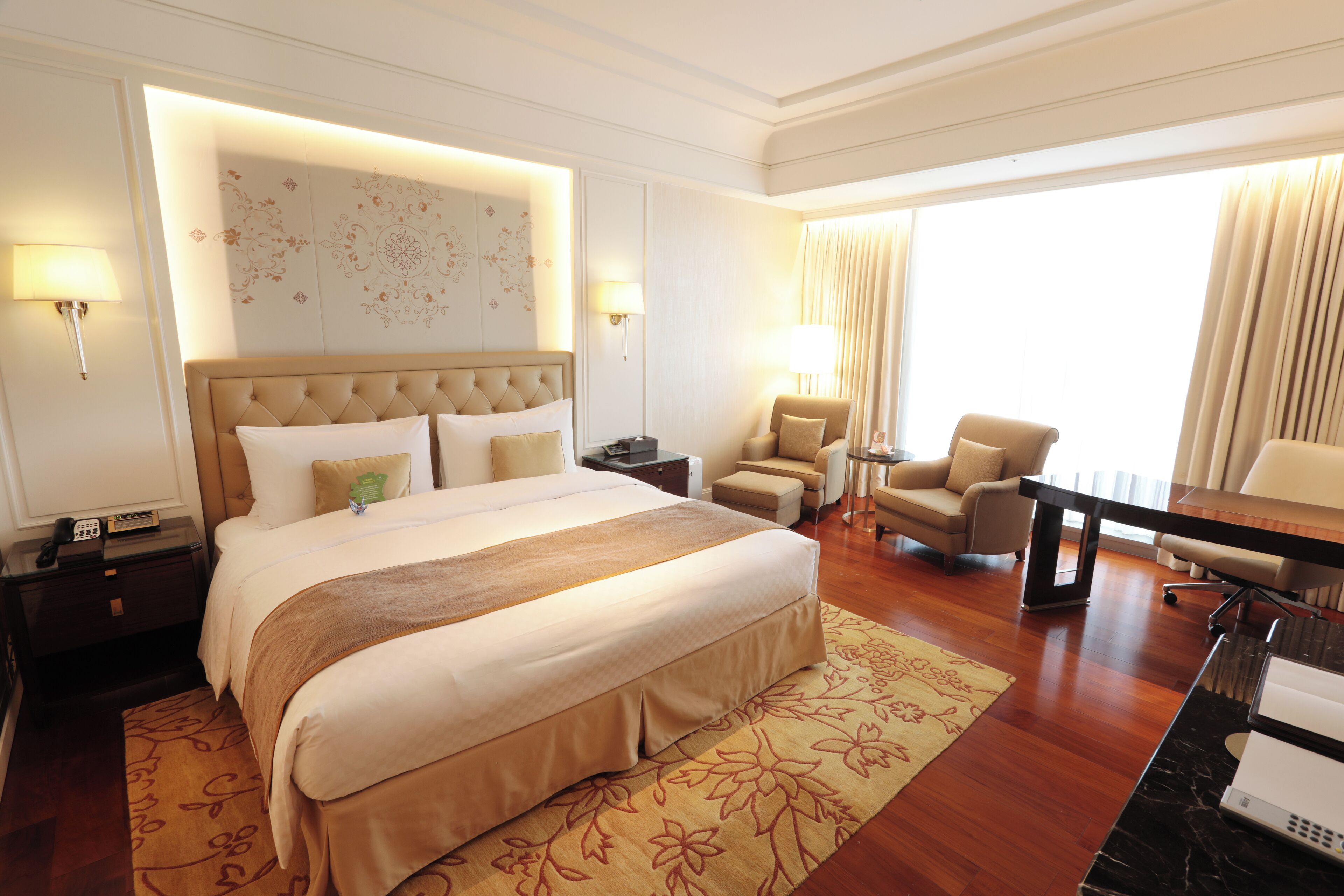 Okura Prestige King Room  | Premium bedding, down comforters, pillowtop beds, minibar