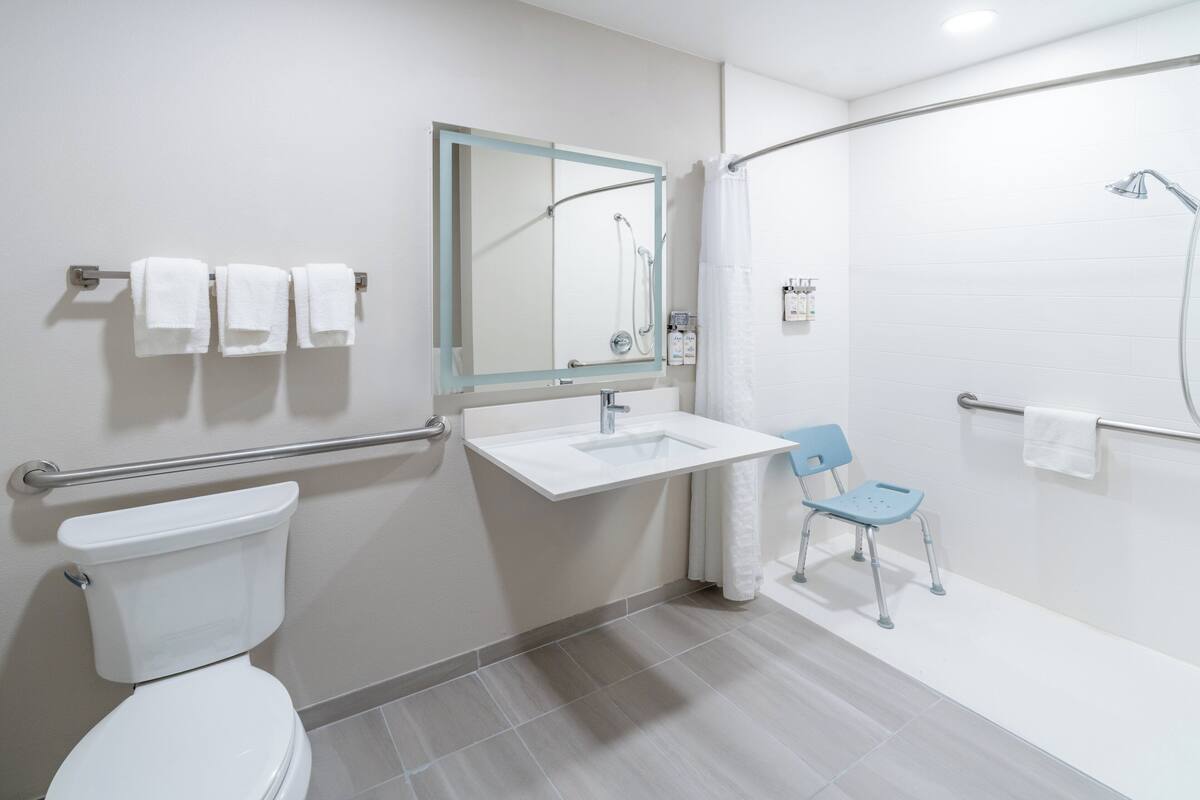 standard room, 1 king bed, accessible (communications accessible) | 1 bedroom, in-room safe, blackout curtains, iron/ironing board