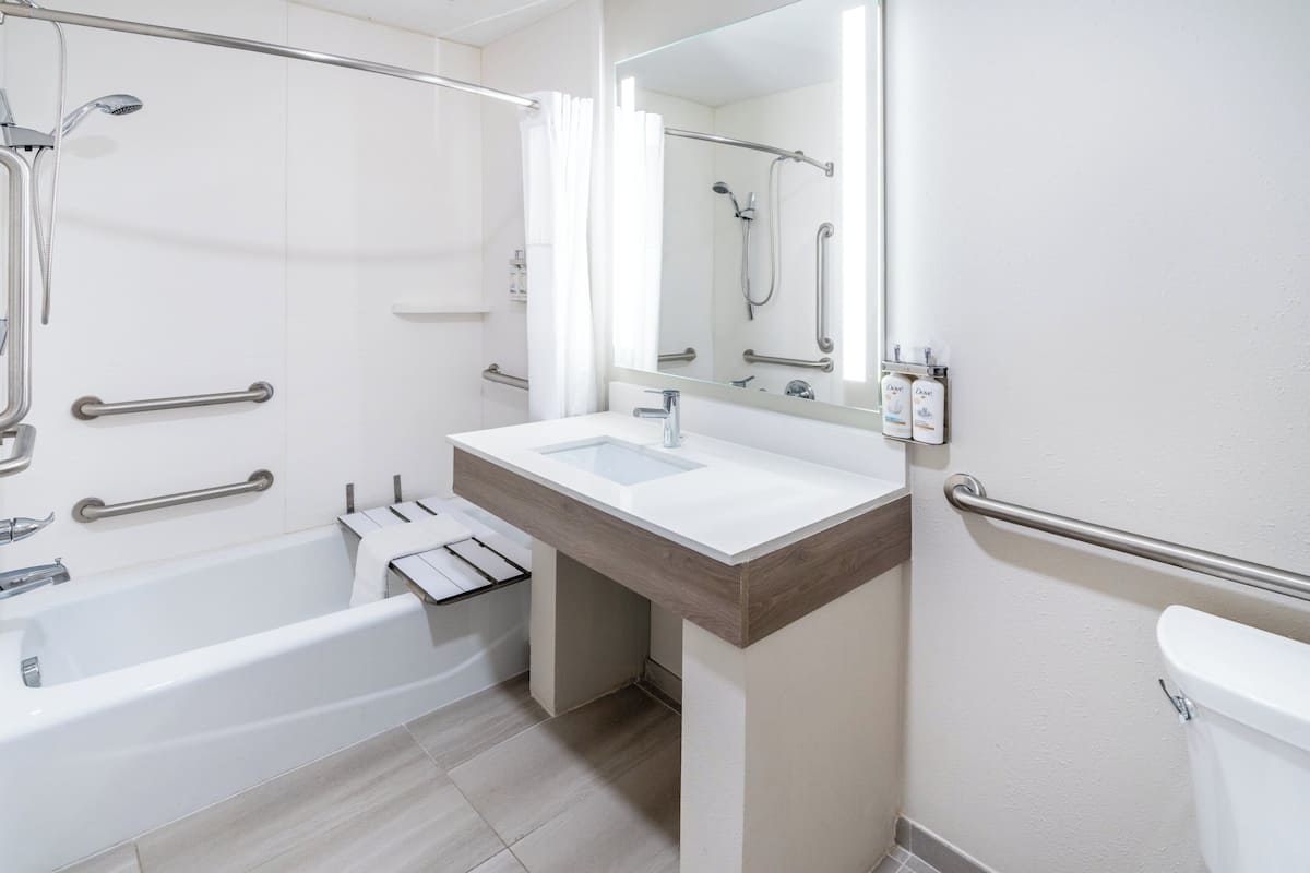 1 bedroom, in-room safe, blackout curtains, iron/ironing board