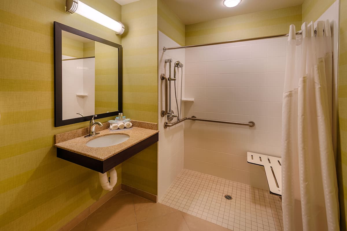 in-room safe, desk, blackout curtains, iron/ironing board