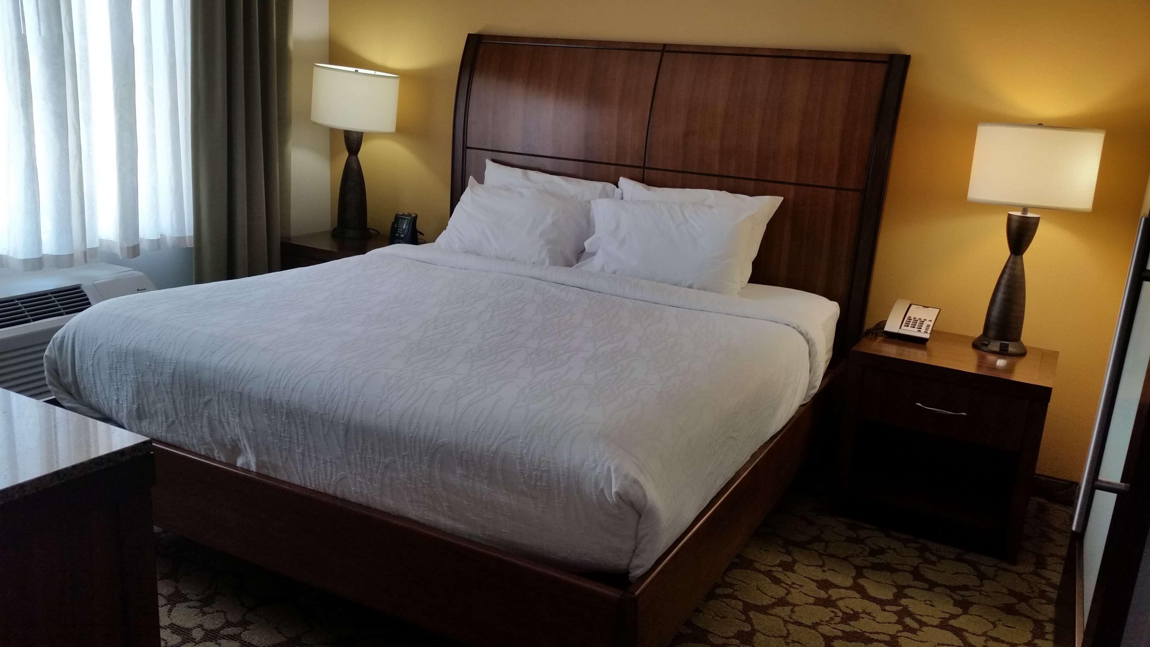 deluxe suite, 1 king bed | hypo-allergenic bedding, in-room safe, rollaway beds, free wifi