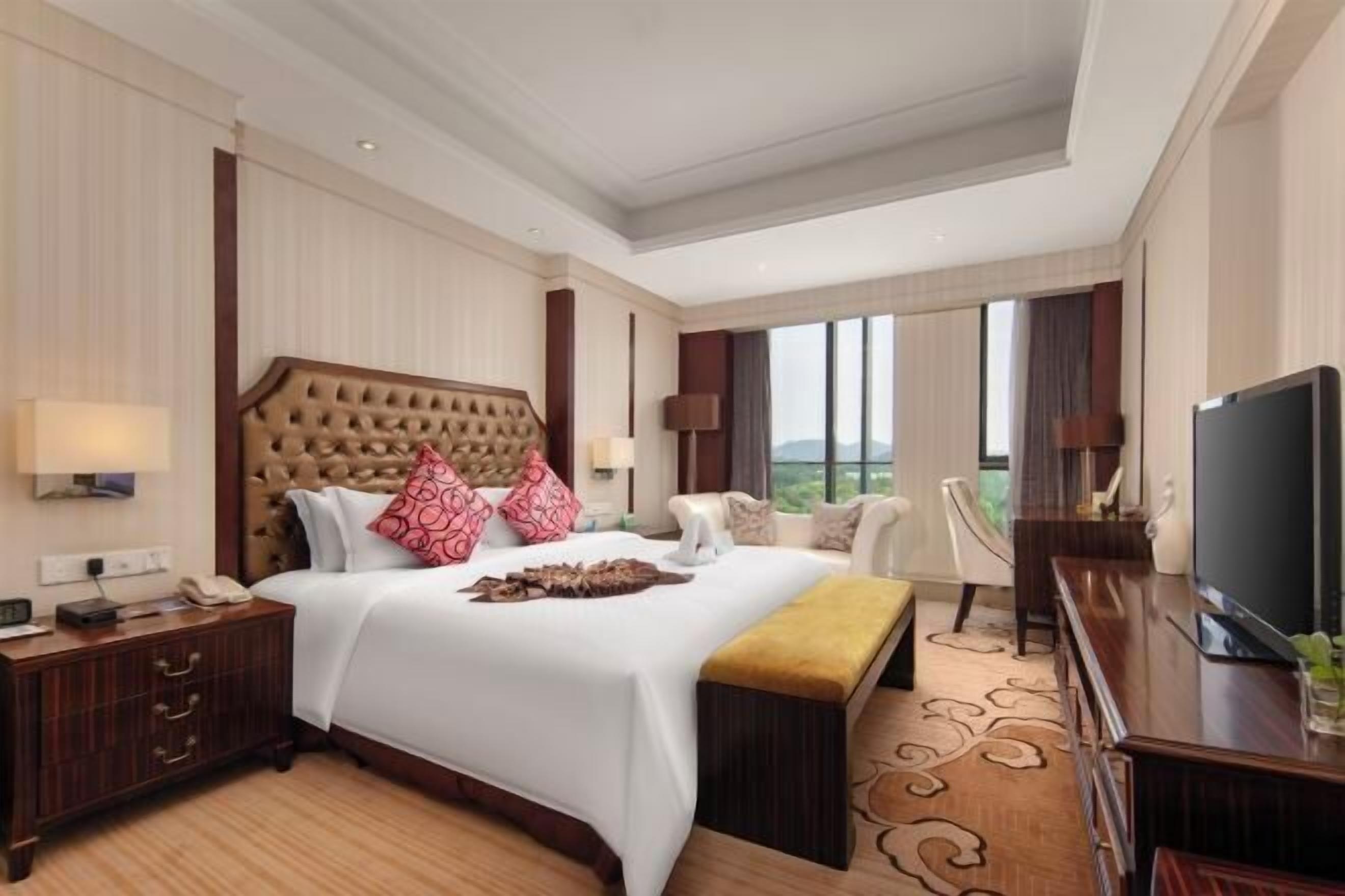 In-room safe, desk, blackout curtains, iron/ironing board