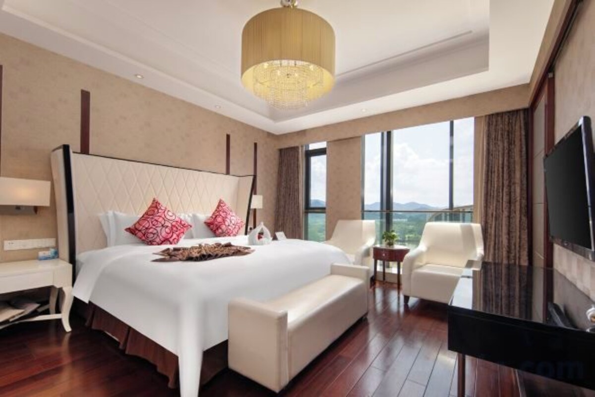 In-room safe, desk, blackout curtains, iron/ironing board