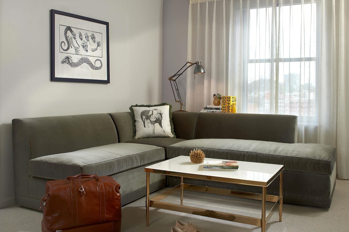 Luxury Suite, 1 King Bed | Egyptian cotton sheets, premium bedding, in-room safe, laptop workspace