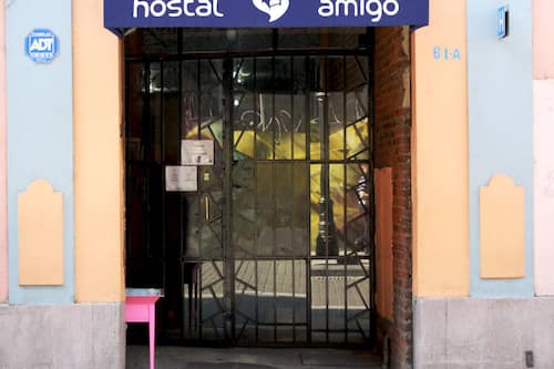Facciata della struttura