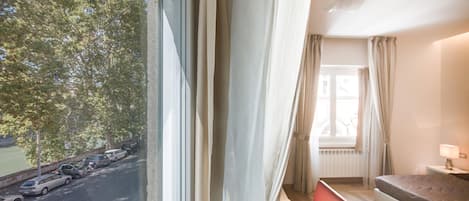Deluxe Double Room, River View (Breakfast at Navona Street Hotel) | View from room