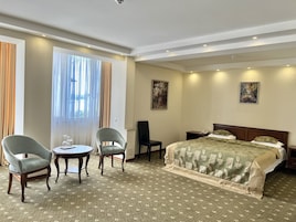 Double or Twin Room | Premium bedding, minibar, in-room safe, desk