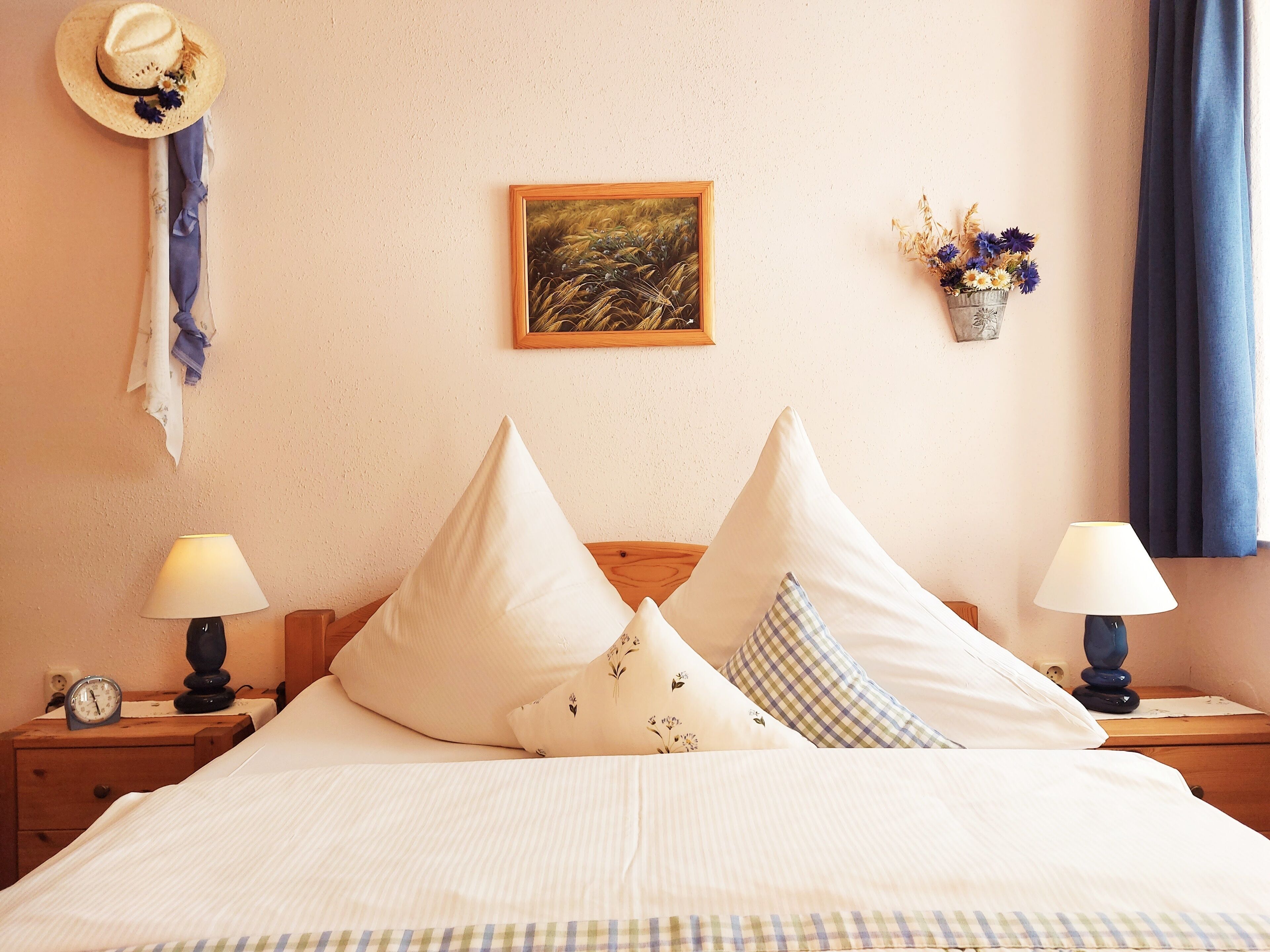 Hypo-allergenic bedding, minibar, individually decorated