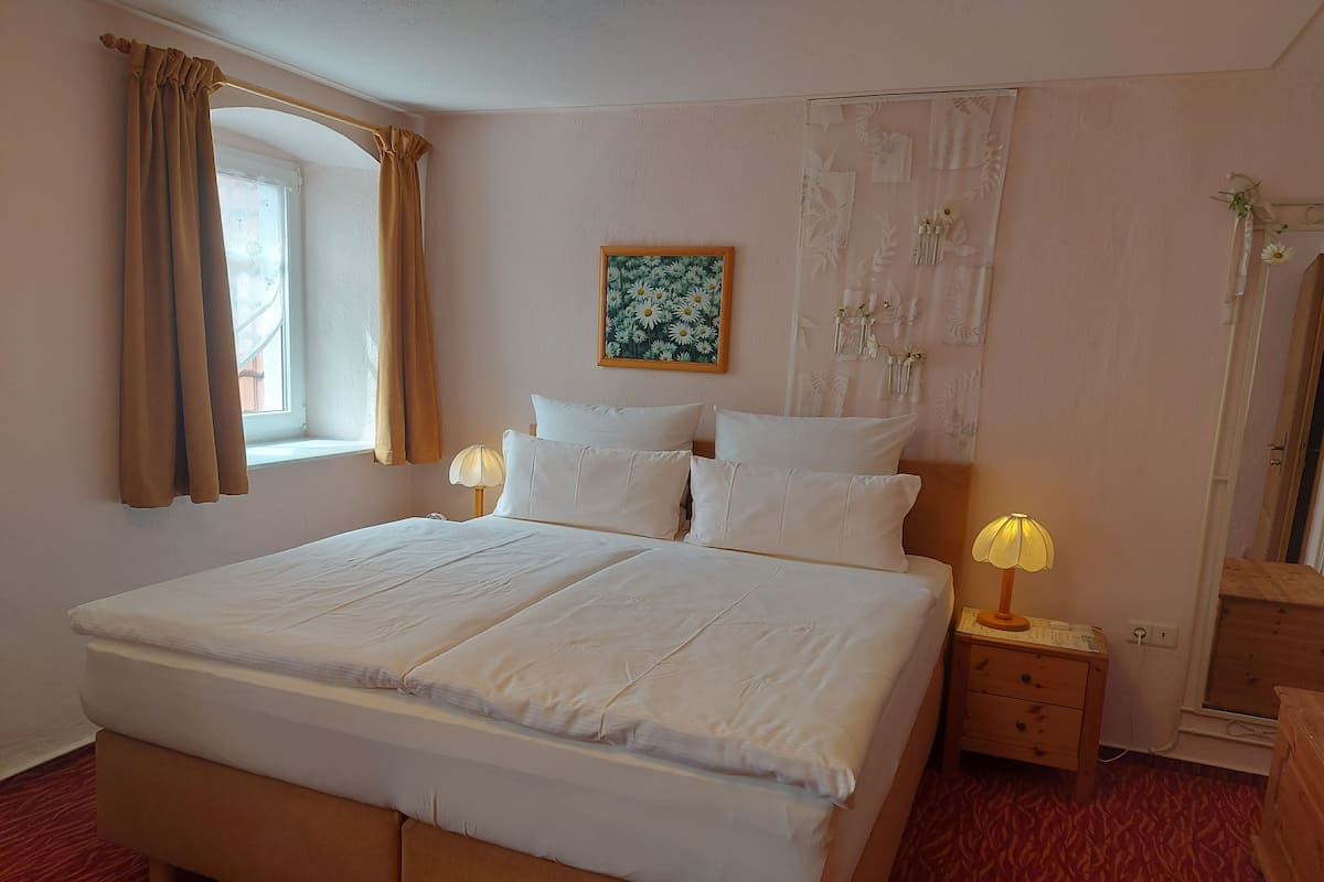 Habitación doble estándar | Ropa de cama hipoalergénica, minibar y decoración personalizada