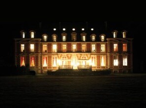 Front of property – evening/night