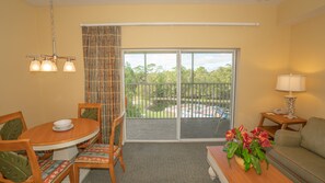 32-inch LCD TV with cable channels, TV, DVD player - Barefoot Suites (Kissimmee)