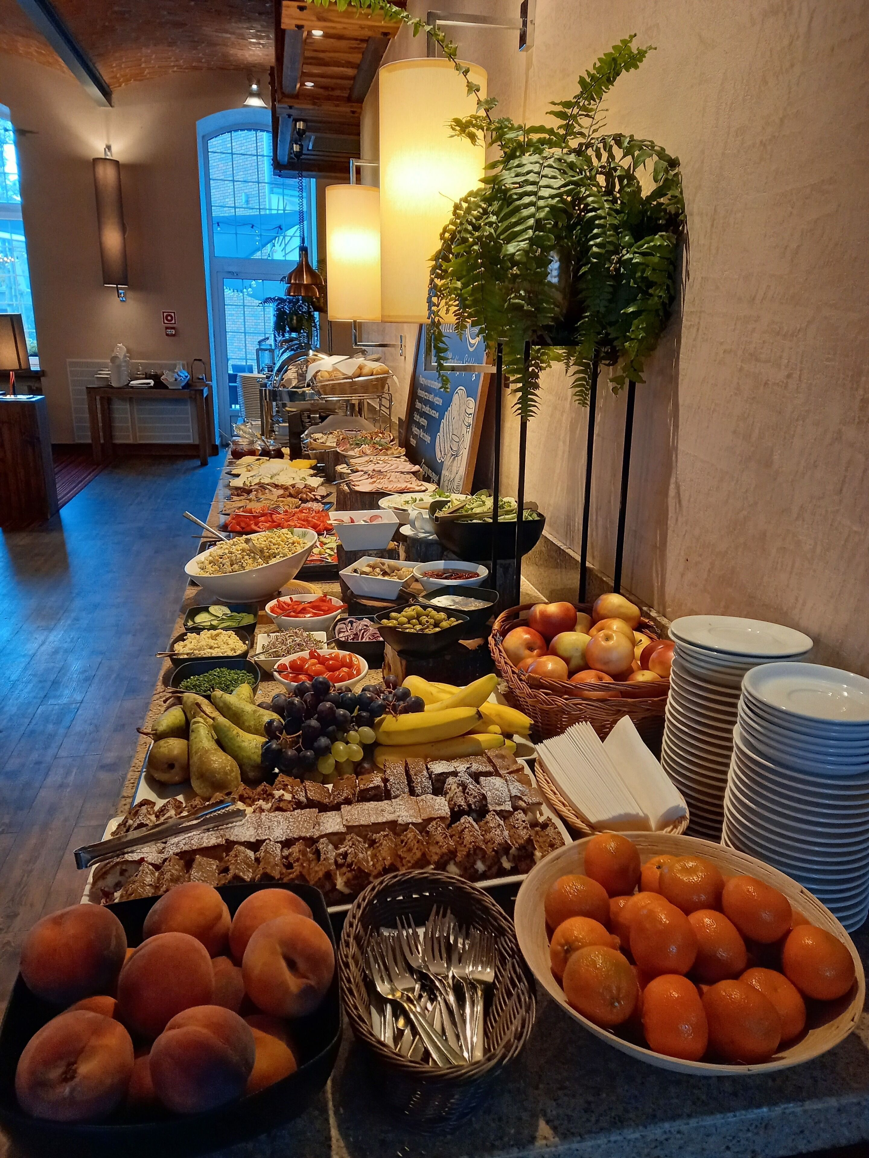 Desayuno bufé gratuito y diario