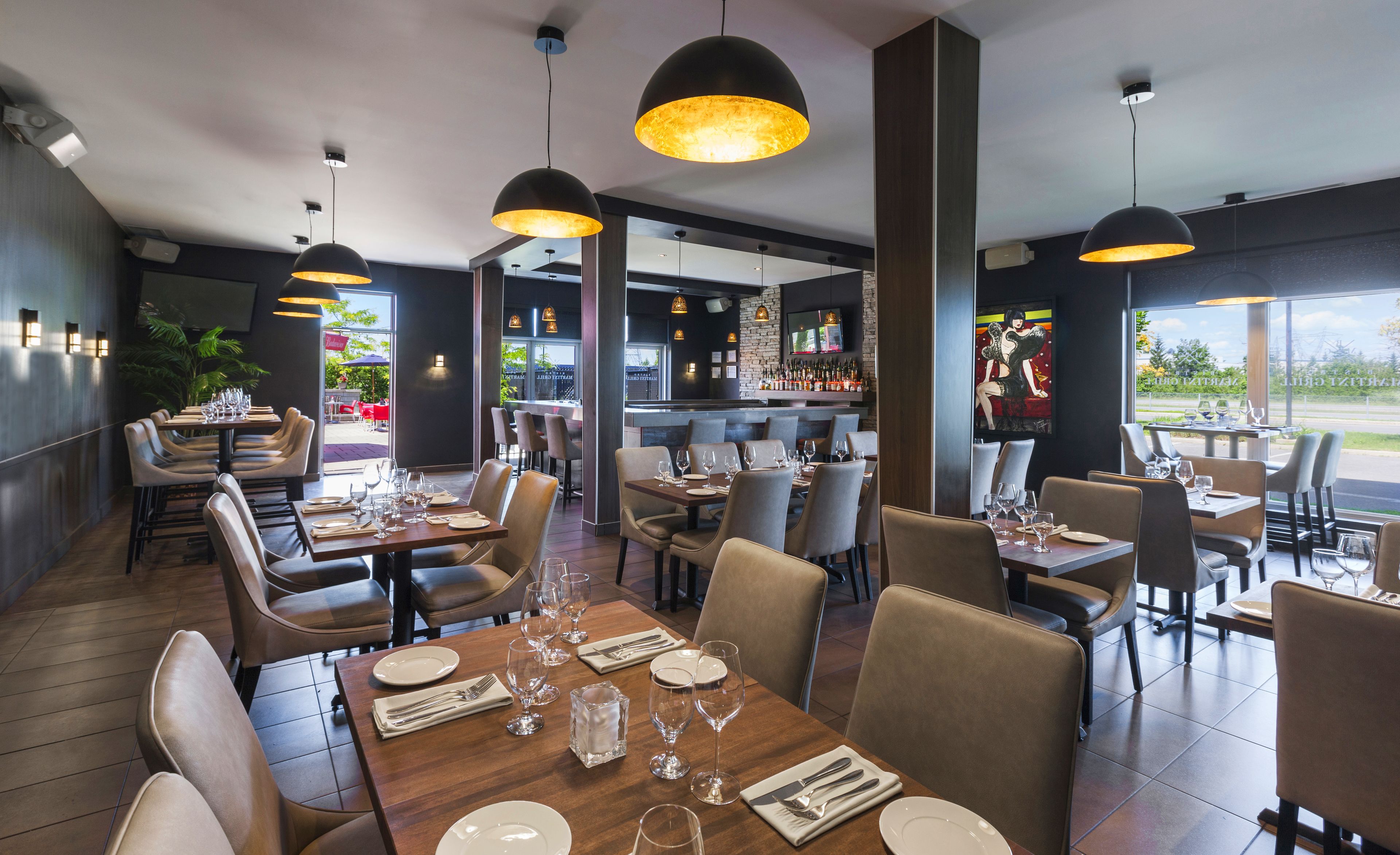 breakfast, lunch and dinner served