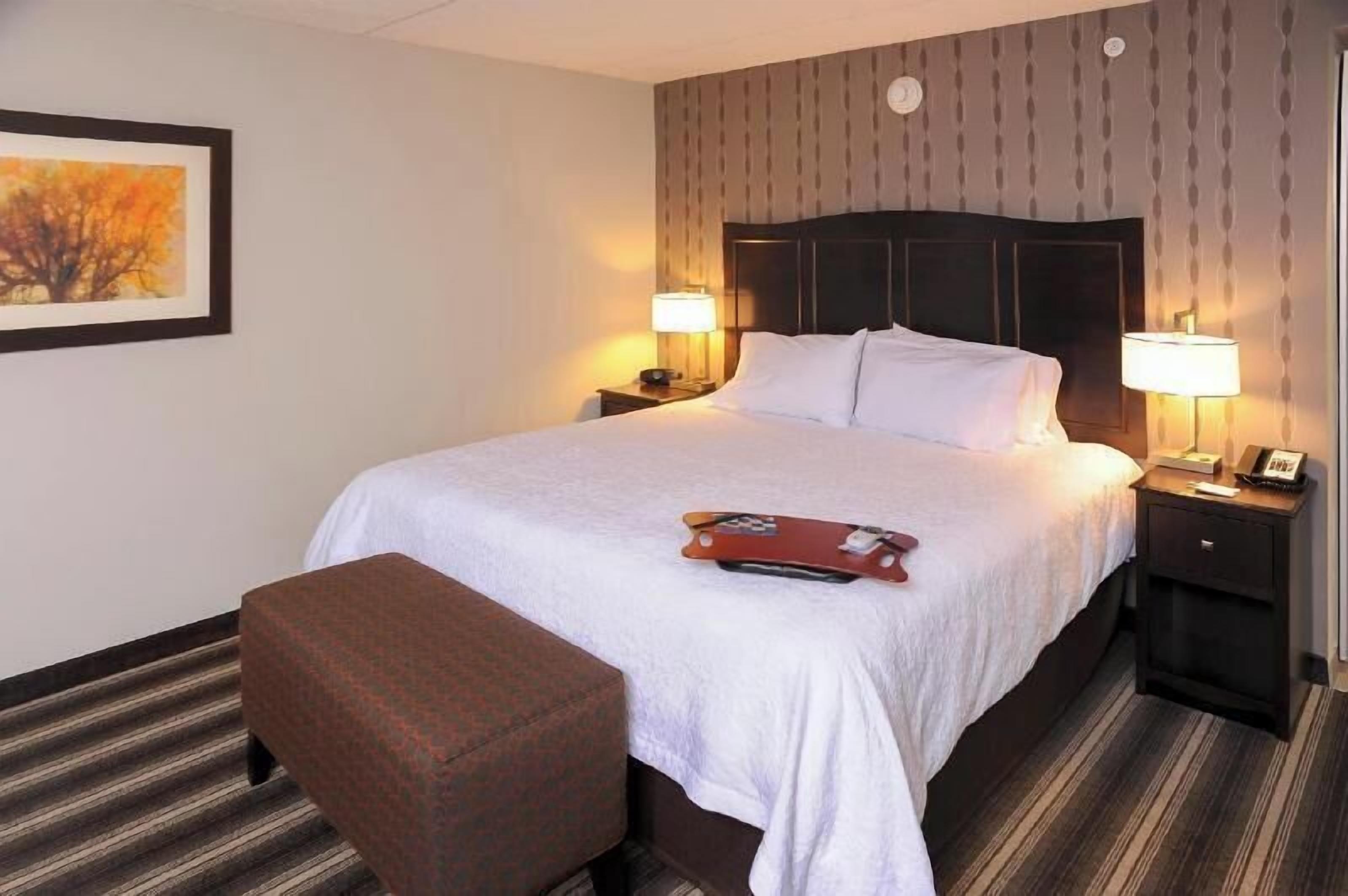 Iron/ironing board, free WiFi, bed sheets, alarm clocks