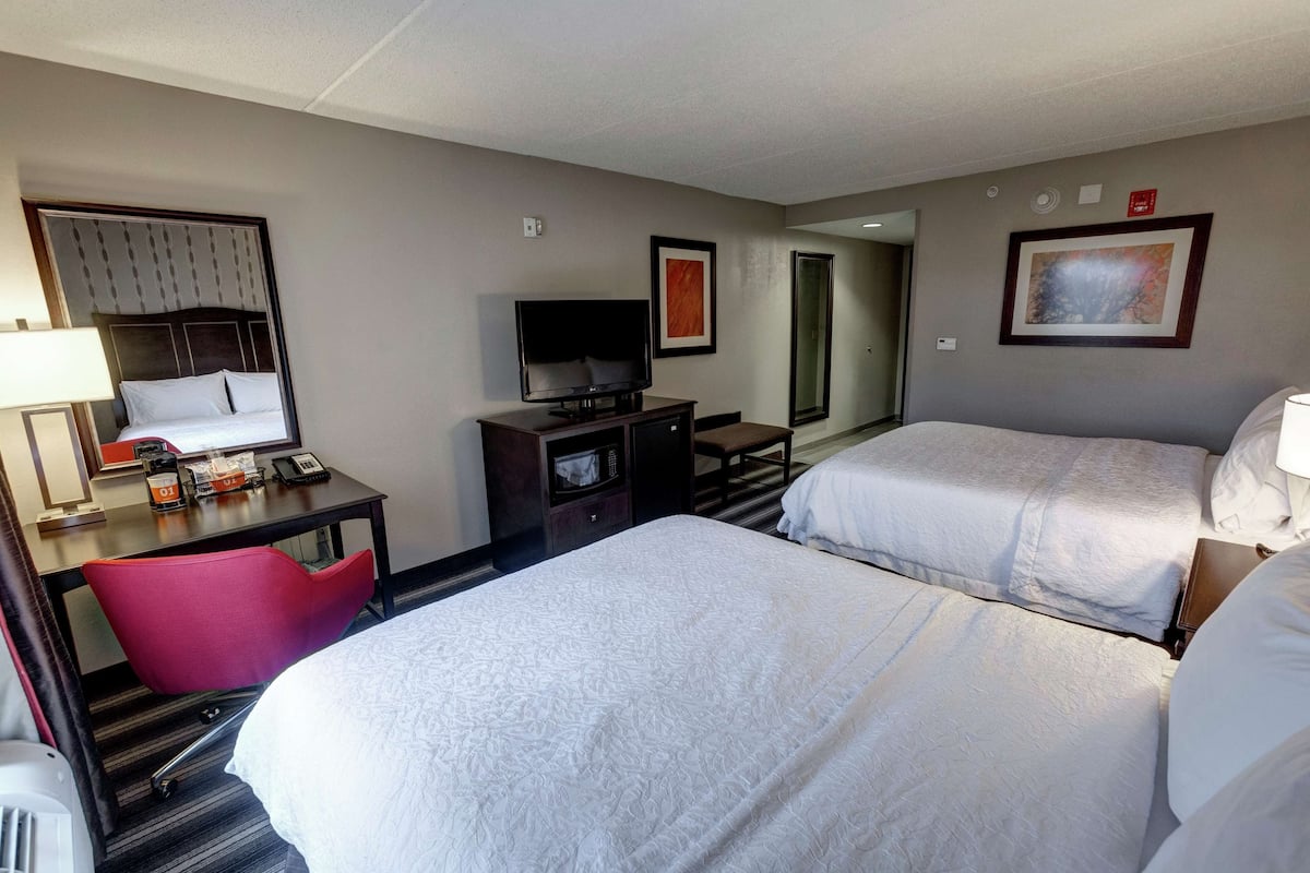 In-room safe, iron/ironing board, rollaway beds, free WiFi