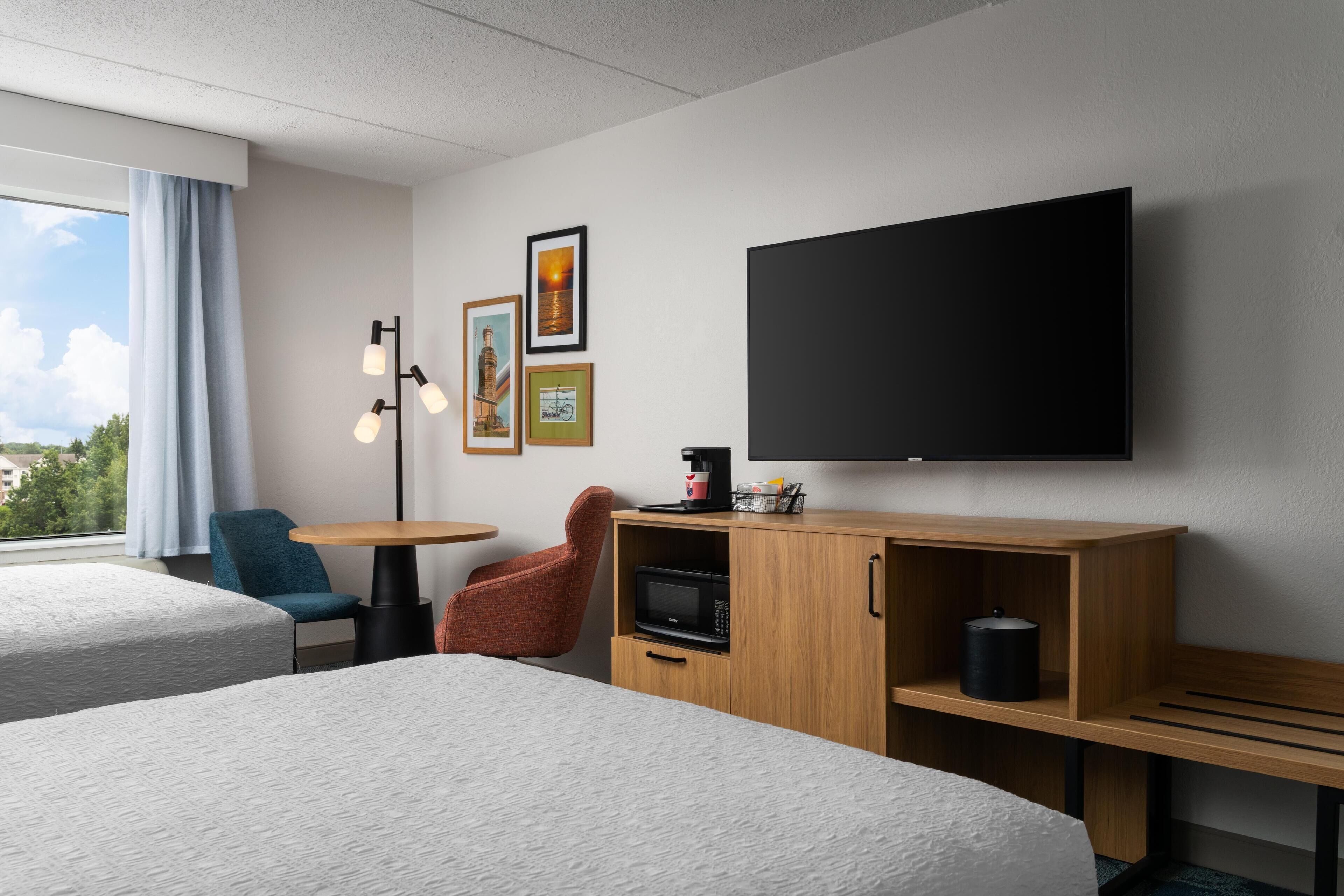 In-room safe, iron/ironing board, rollaway beds, free WiFi