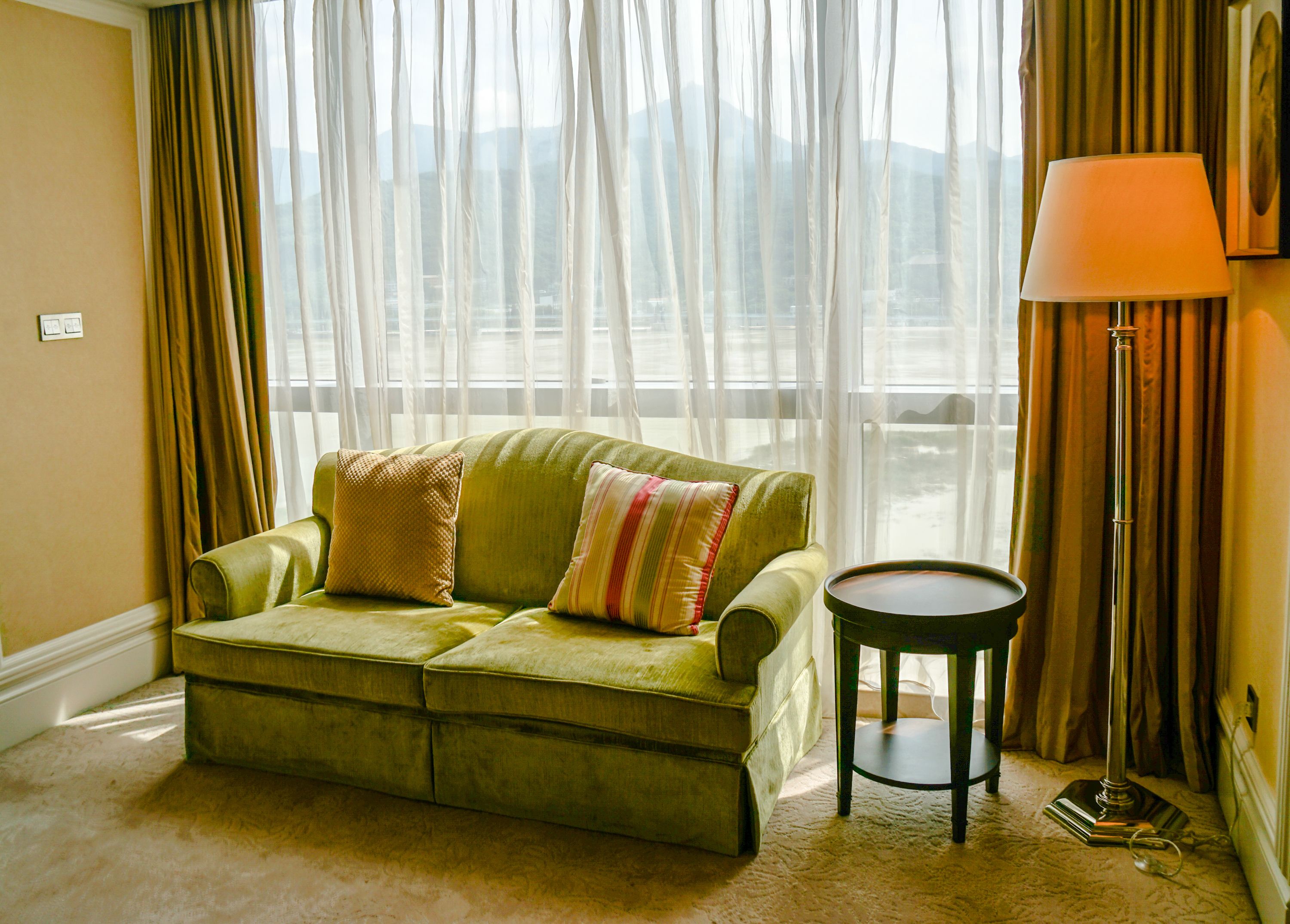 in-room safe, desk, blackout curtains, soundproofing