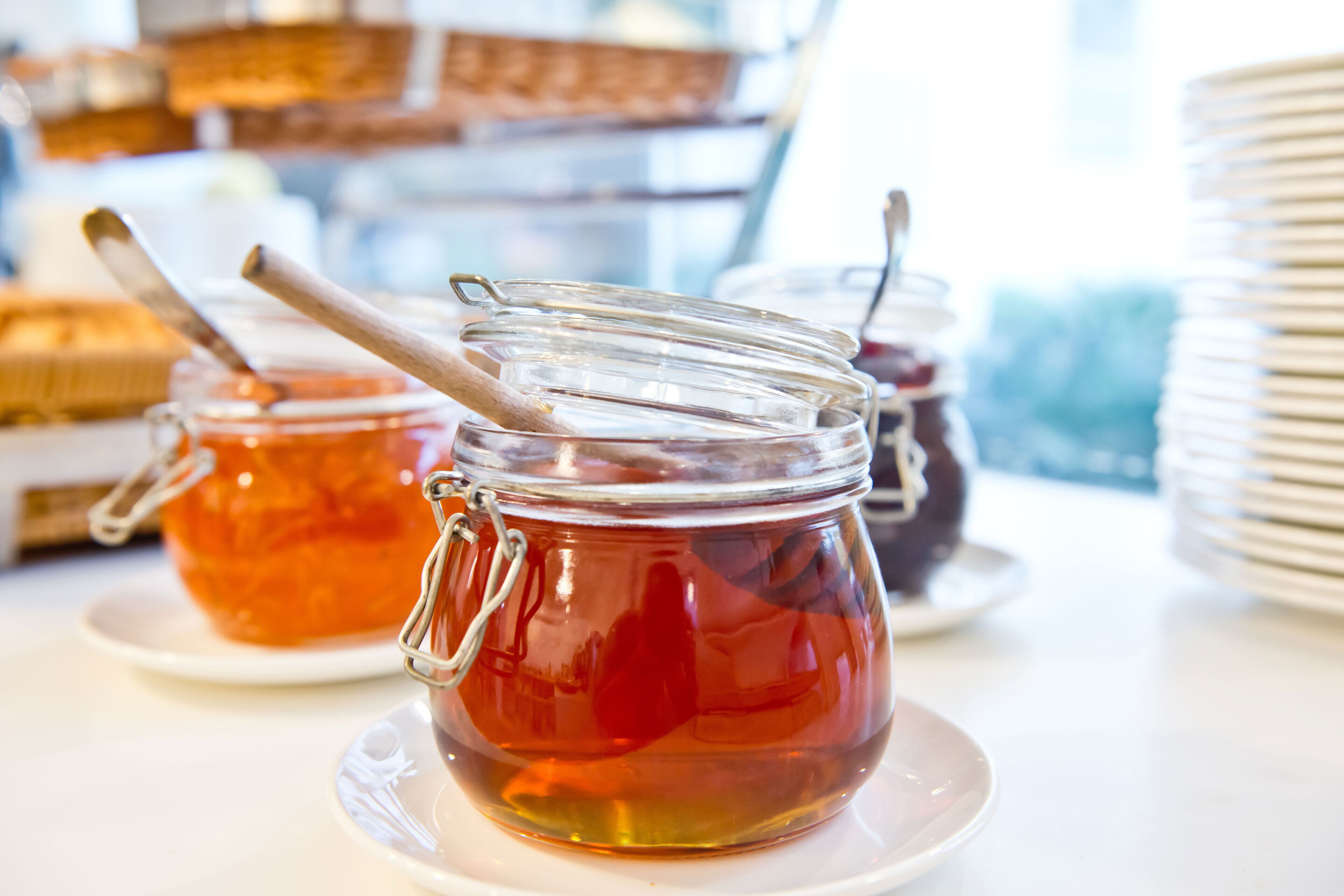 daily buffet breakfast for a fee