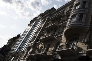 Fachada de la propiedad