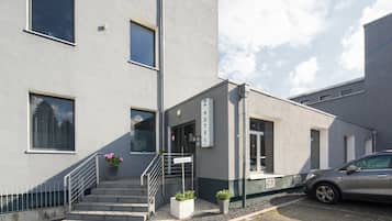 Fassade der Unterkunft