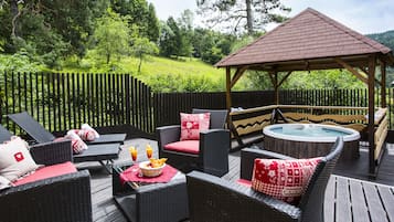 Chalet (Rondin) | Private spa tub