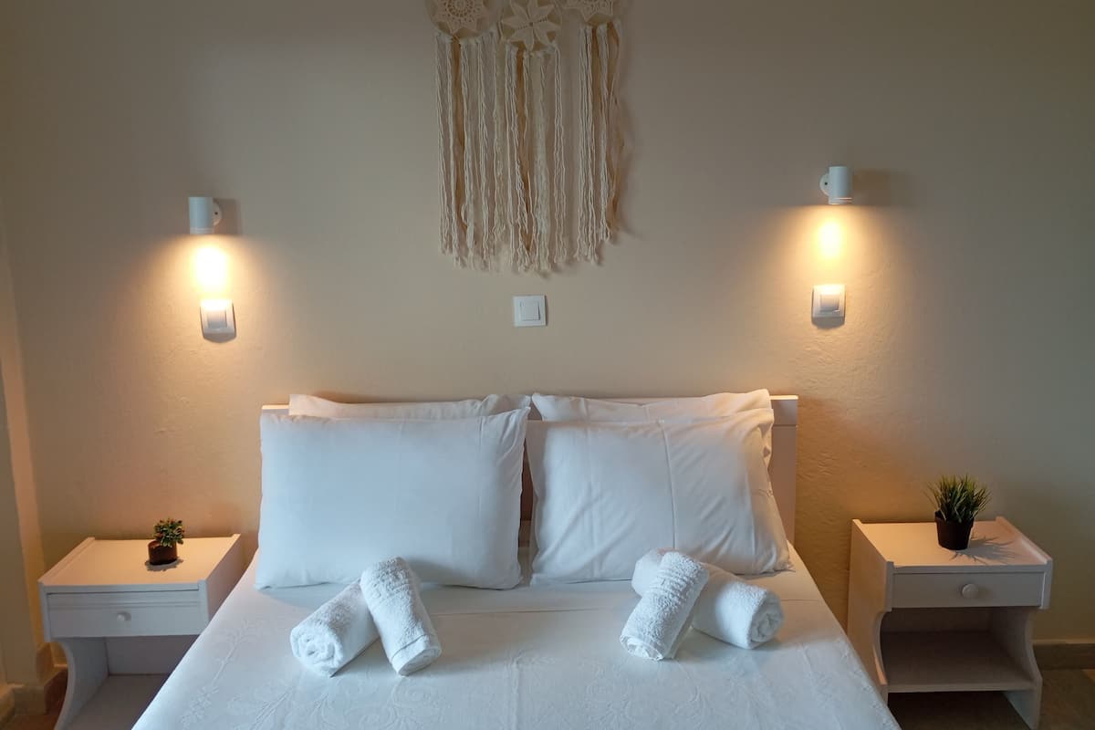 1 slaapkamer, luxe beddengoed, individueel gedecoreerd