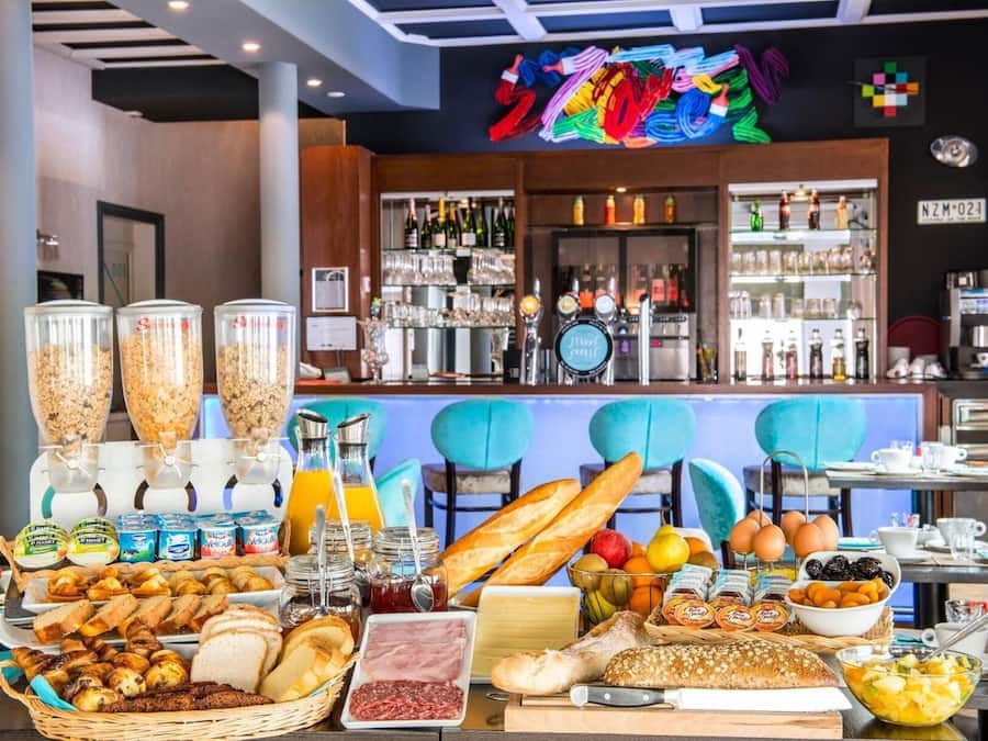 Almoço, jantar e brunch