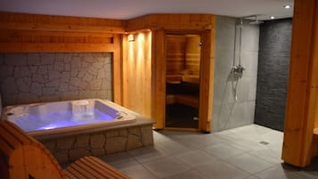 Sauna, vasca idromassaggio