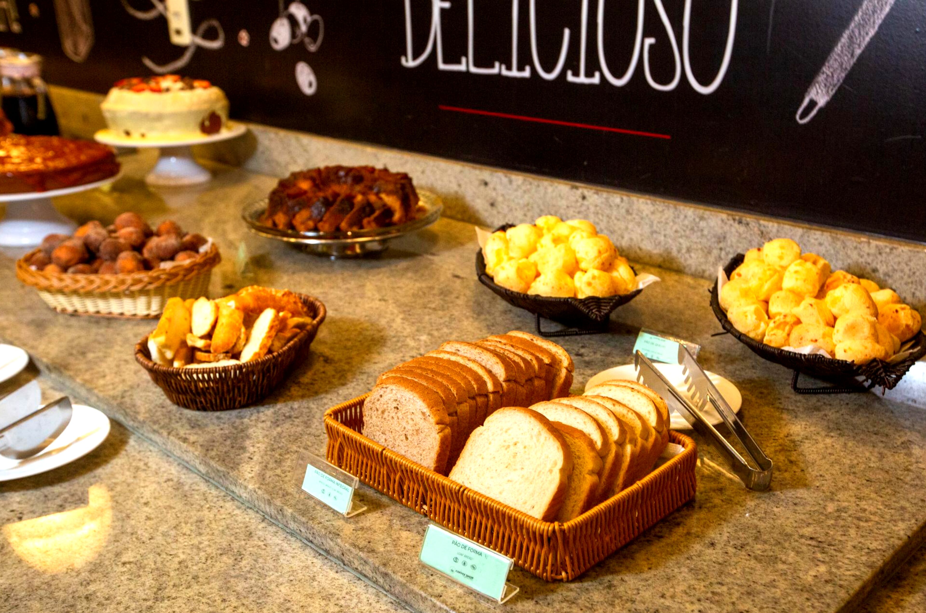 daily buffet breakfast (brl 54.00 per person)