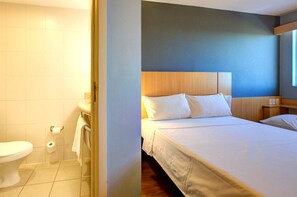 Room, Multiple Beds | Minibar, desk, laptop workspace, soundproofing