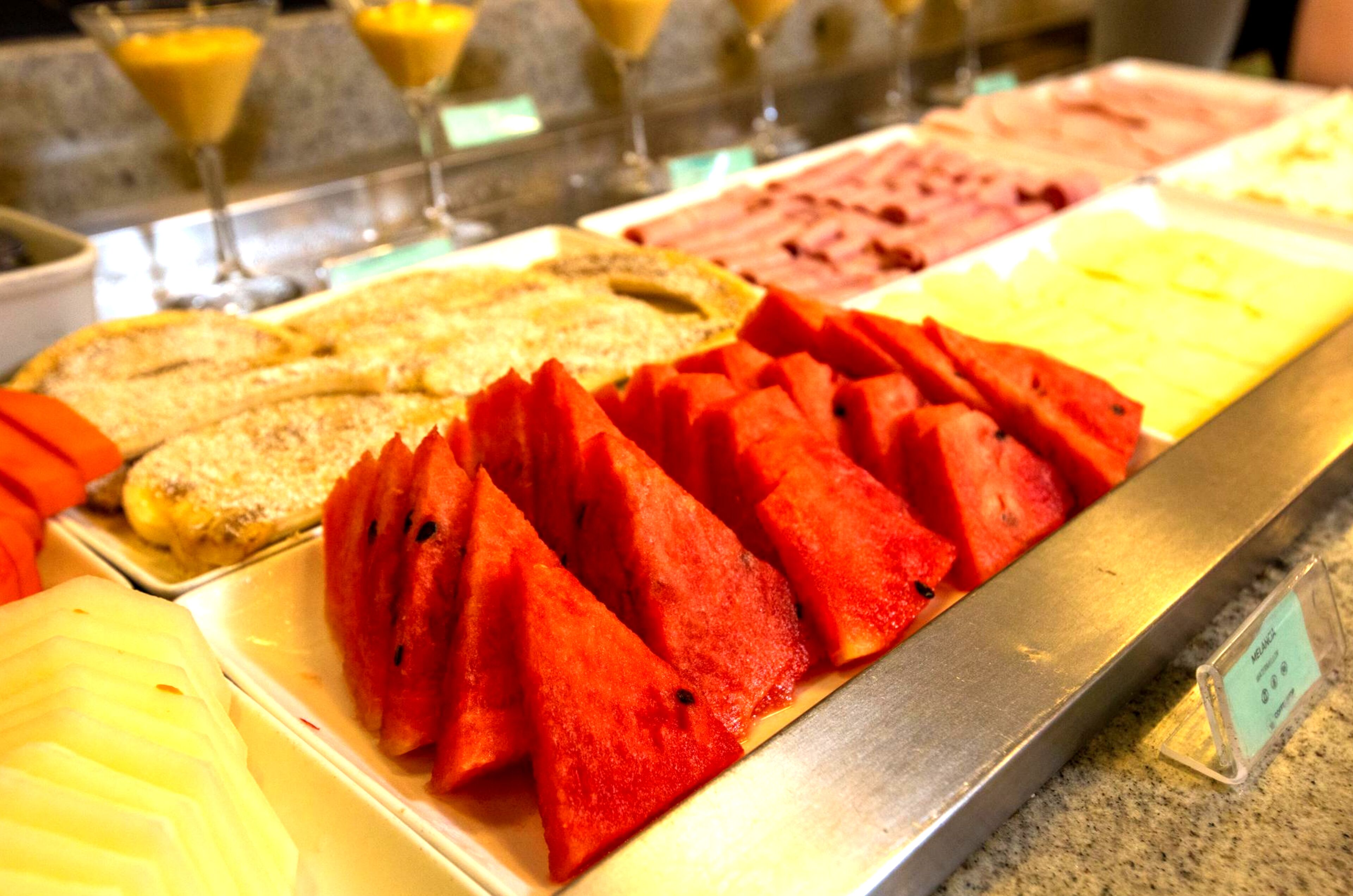 daily buffet breakfast (brl 54.00 per person)